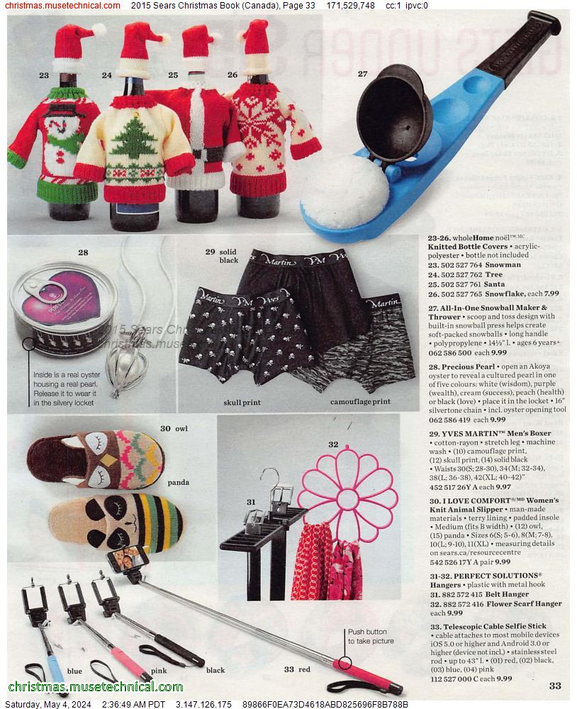 2015 Sears Christmas Book (Canada), Page 33