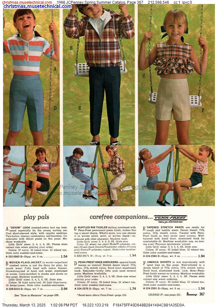 1966 JCPenney Spring Summer Catalog, Page 367