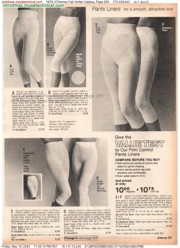 1979 JCPenney Fall Winter Catalog, Page 285