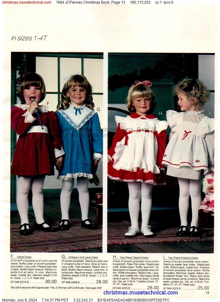 1984 JCPenney Christmas Book, Page 13