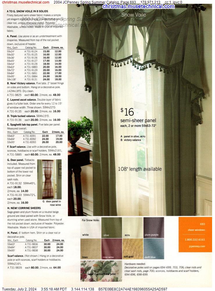 2004 JCPenney Spring Summer Catalog, Page 693