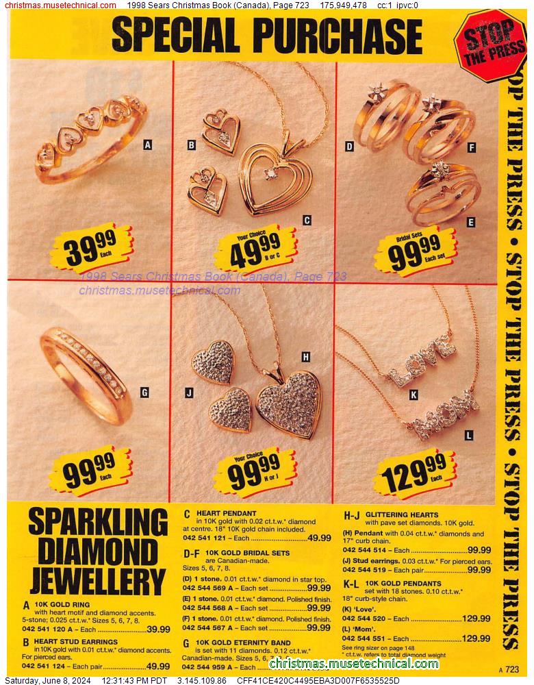 1998 Sears Christmas Book (Canada), Page 723