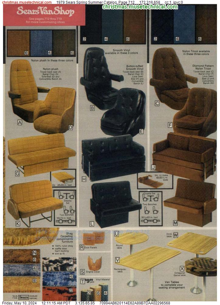 1979 Sears Spring Summer Catalog, Page 712