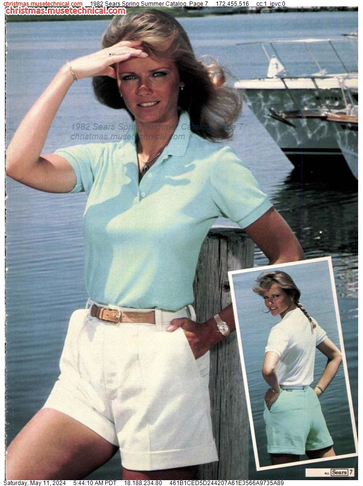 1982 Sears Spring Summer Catalog, Page 7