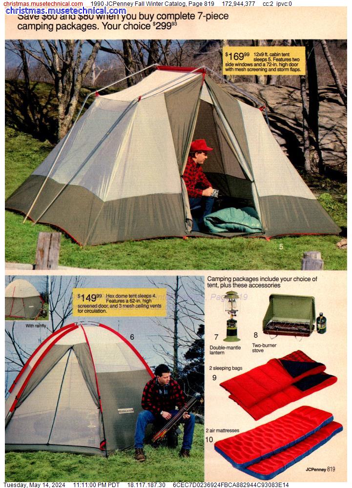 1990 JCPenney Fall Winter Catalog, Page 819