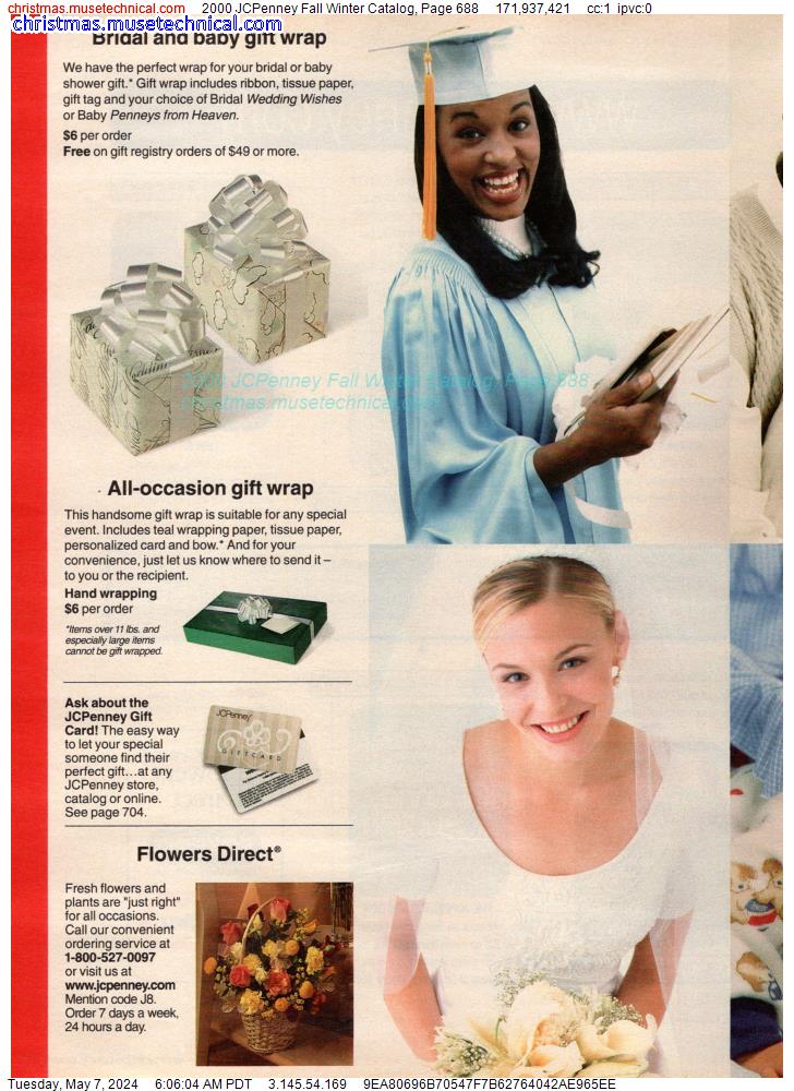 2000 JCPenney Fall Winter Catalog, Page 688