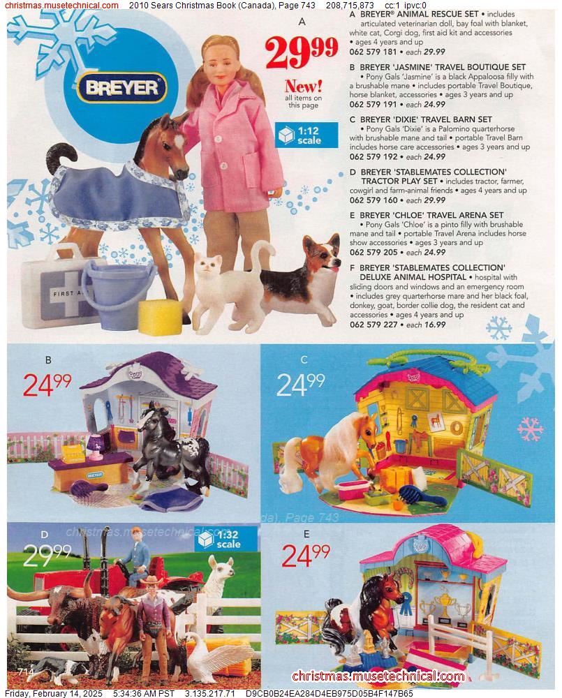 2010 Sears Christmas Book (Canada), Page 743