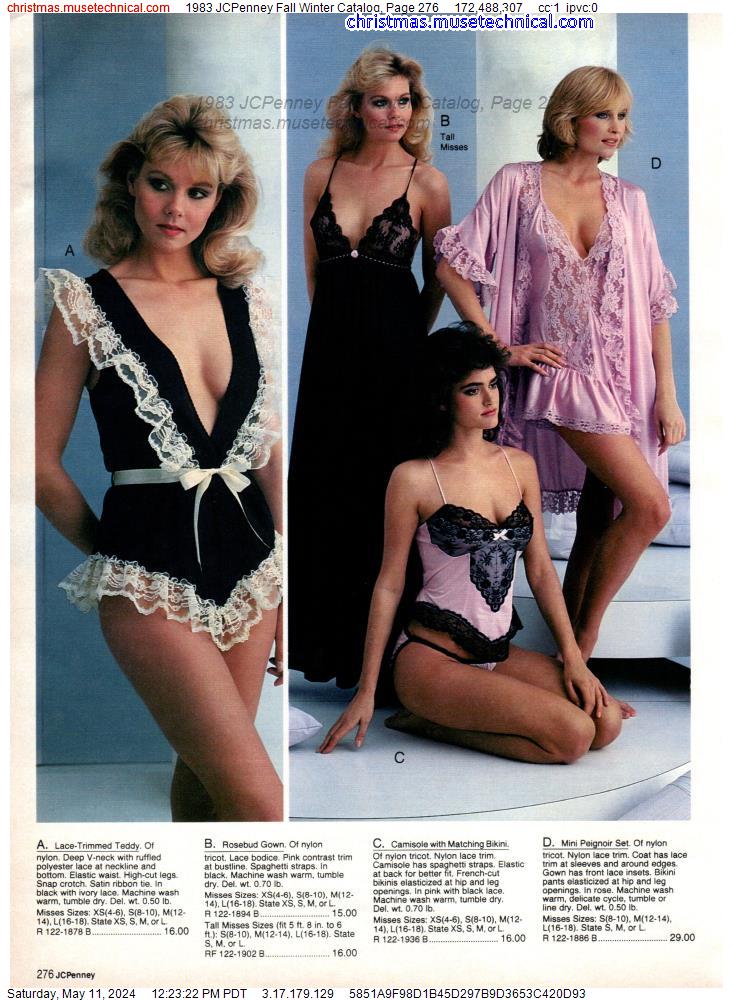 1983 JCPenney Fall Winter Catalog, Page 276