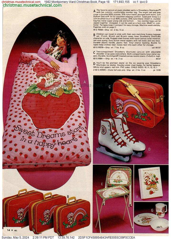 1982 Montgomery Ward Christmas Book, Page 18
