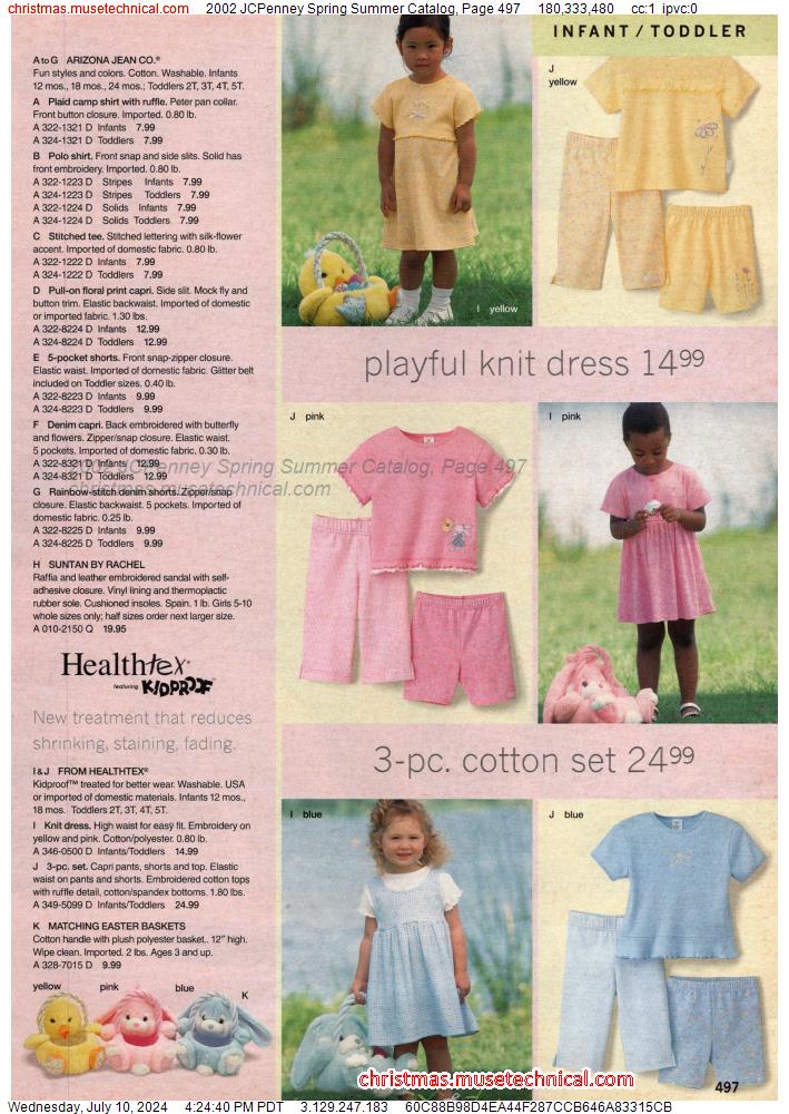 2002 JCPenney Spring Summer Catalog, Page 497