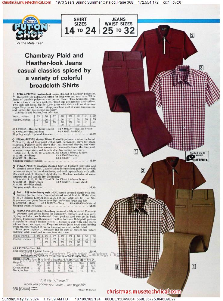 1973 Sears Spring Summer Catalog, Page 368