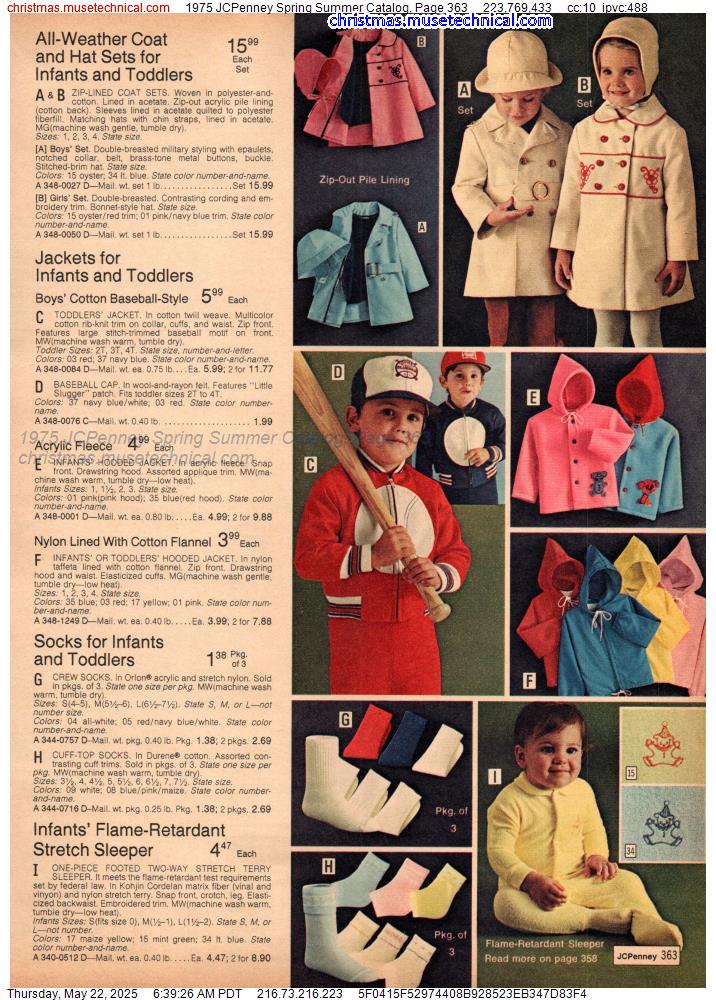 1975 JCPenney Spring Summer Catalog, Page 363