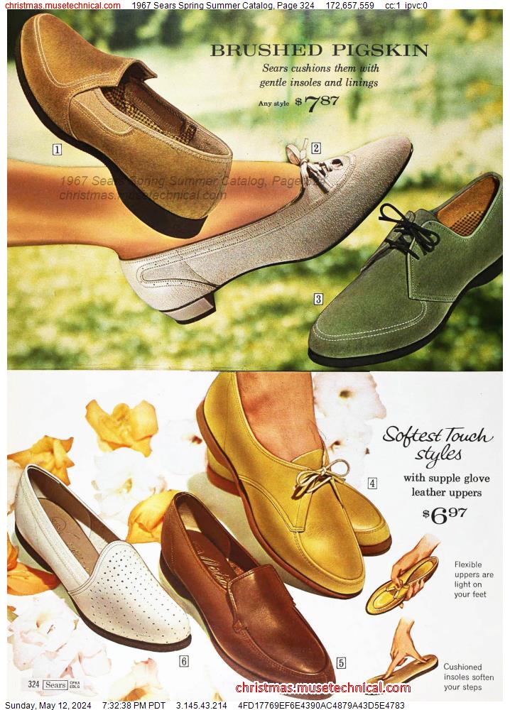 1967 Sears Spring Summer Catalog, Page 324
