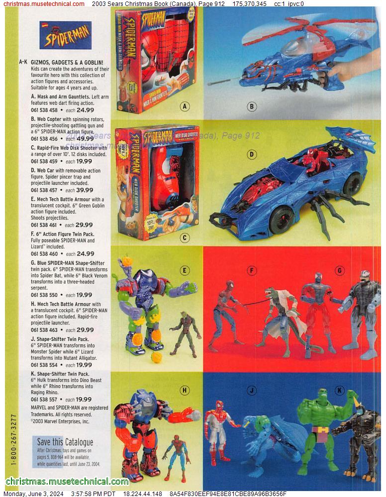 2003 Sears Christmas Book (Canada), Page 912