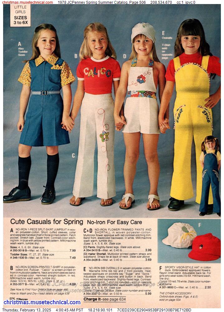 1978 JCPenney Spring Summer Catalog, Page 506