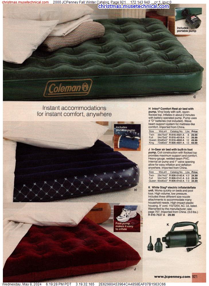 2000 JCPenney Fall Winter Catalog, Page 921