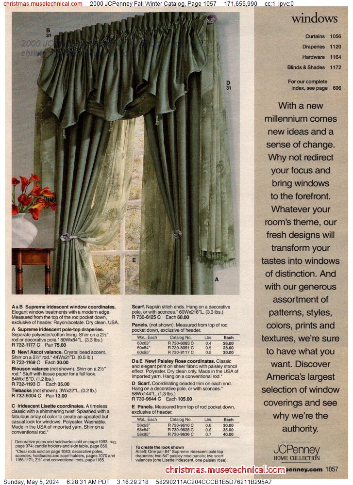 2000 JCPenney Fall Winter Catalog, Page 1057