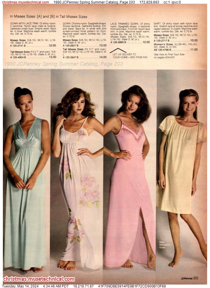 1980 JCPenney Spring Summer Catalog, Page 203