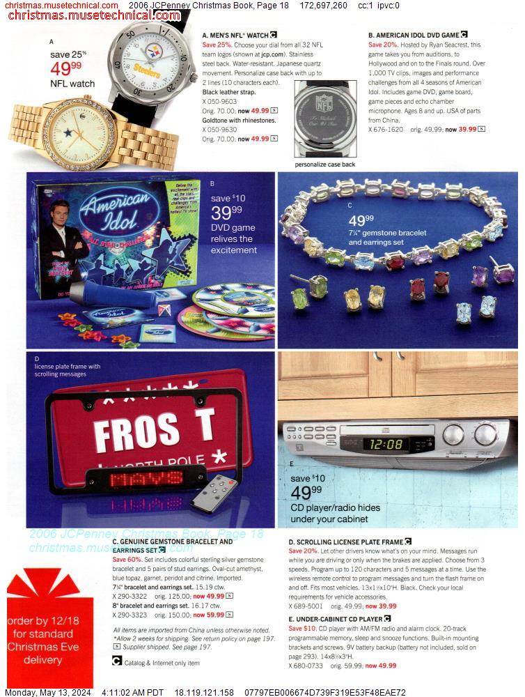2006 JCPenney Christmas Book, Page 18
