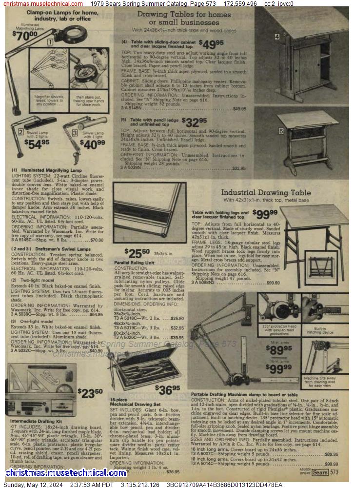 1979 Sears Spring Summer Catalog, Page 573