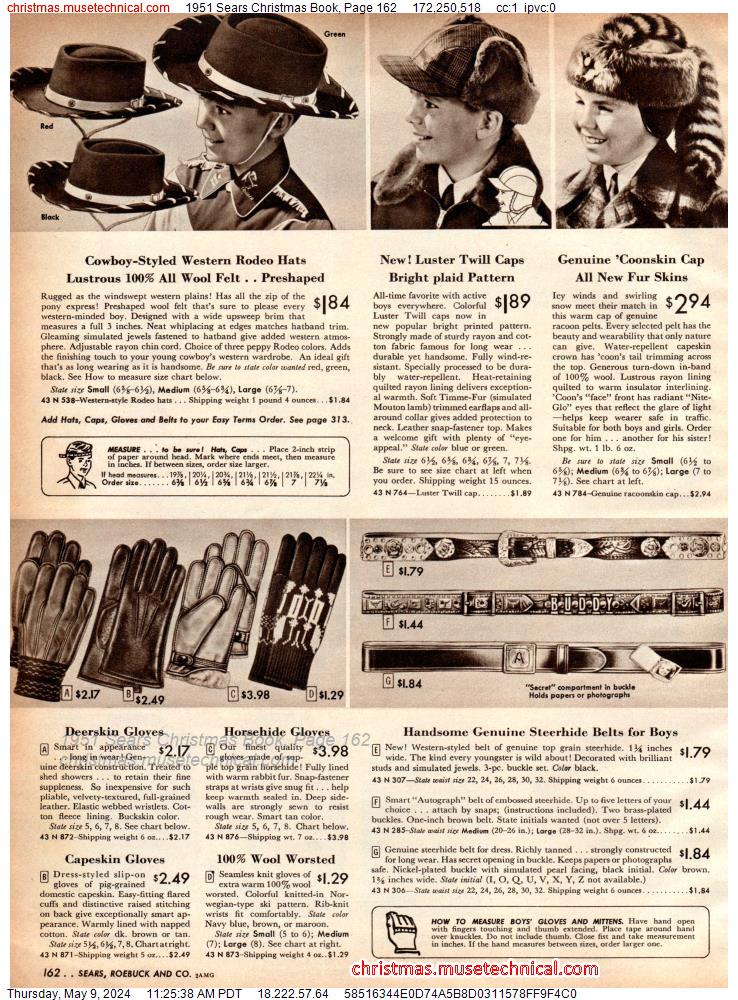 1951 Sears Christmas Book, Page 162