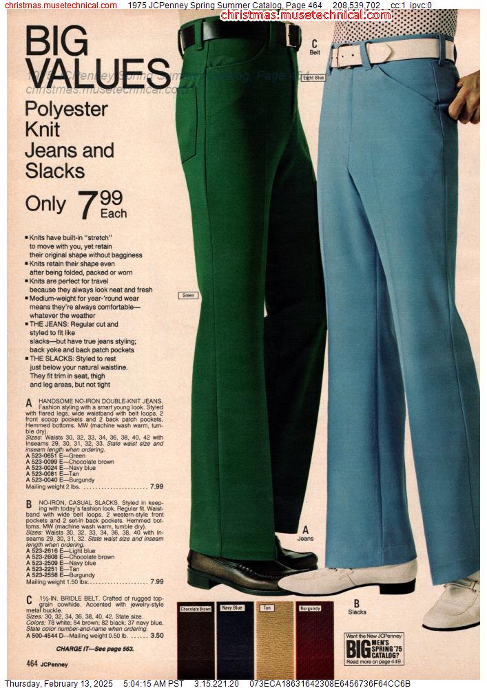 1975 JCPenney Spring Summer Catalog, Page 464