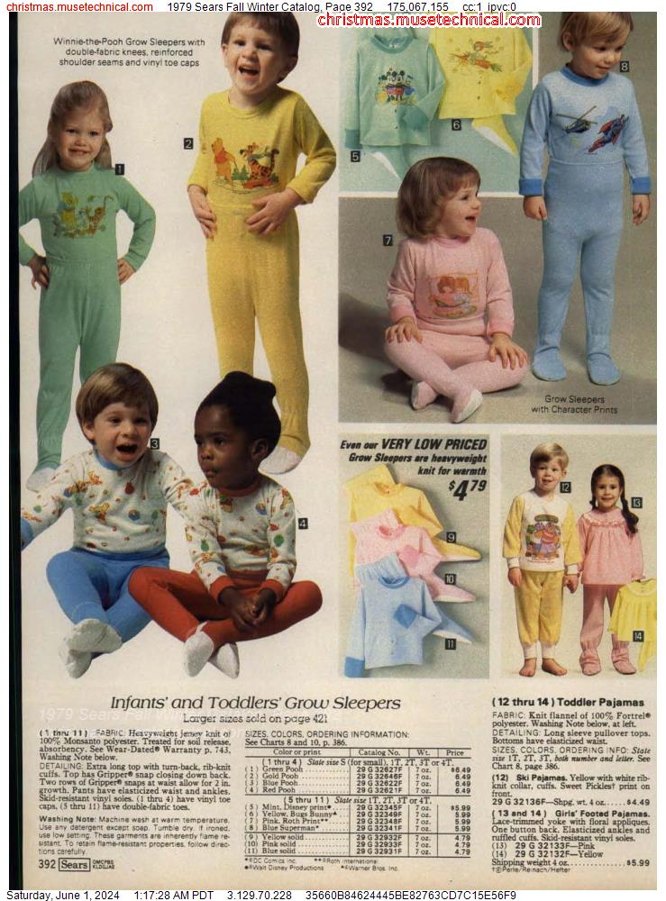1979 Sears Fall Winter Catalog, Page 392