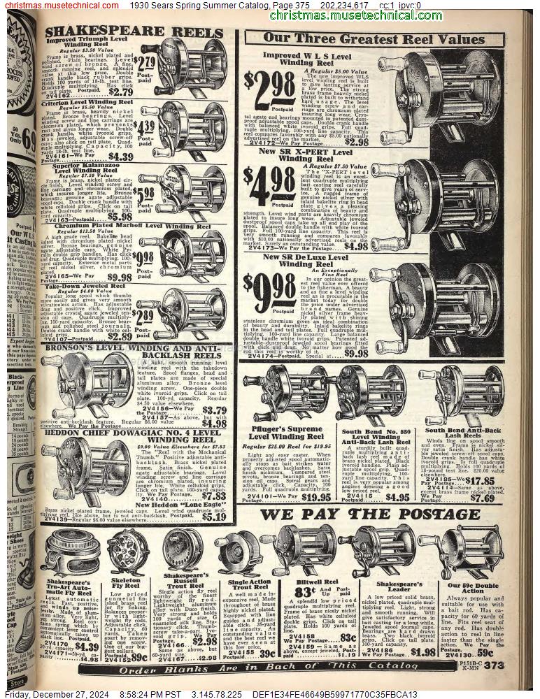 1930 Sears Spring Summer Catalog, Page 375