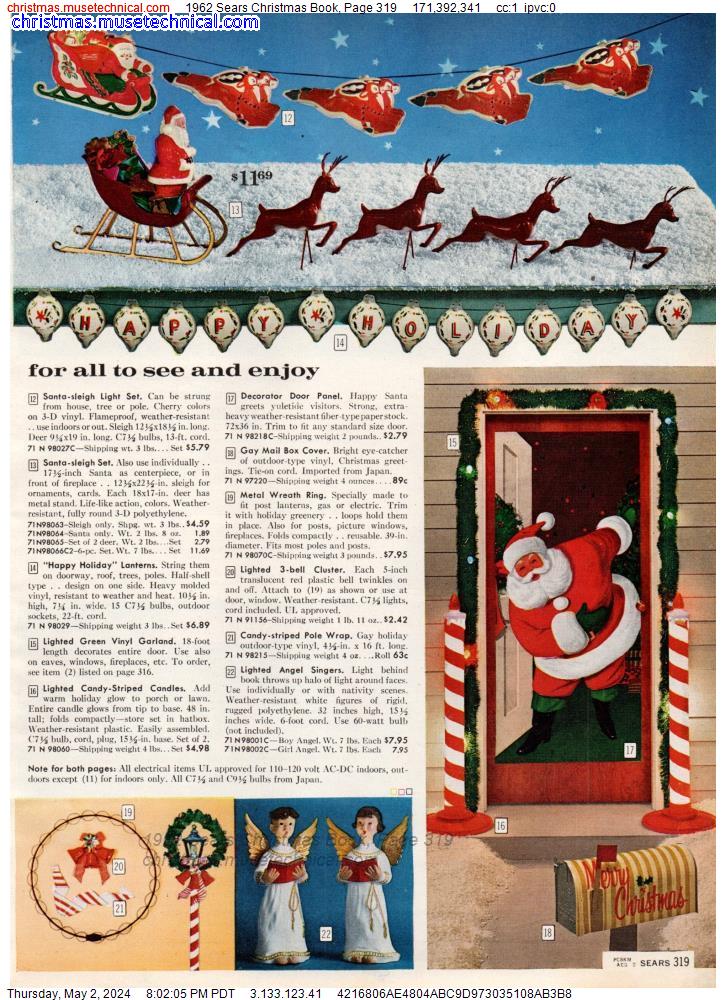 1962 Sears Christmas Book, Page 319