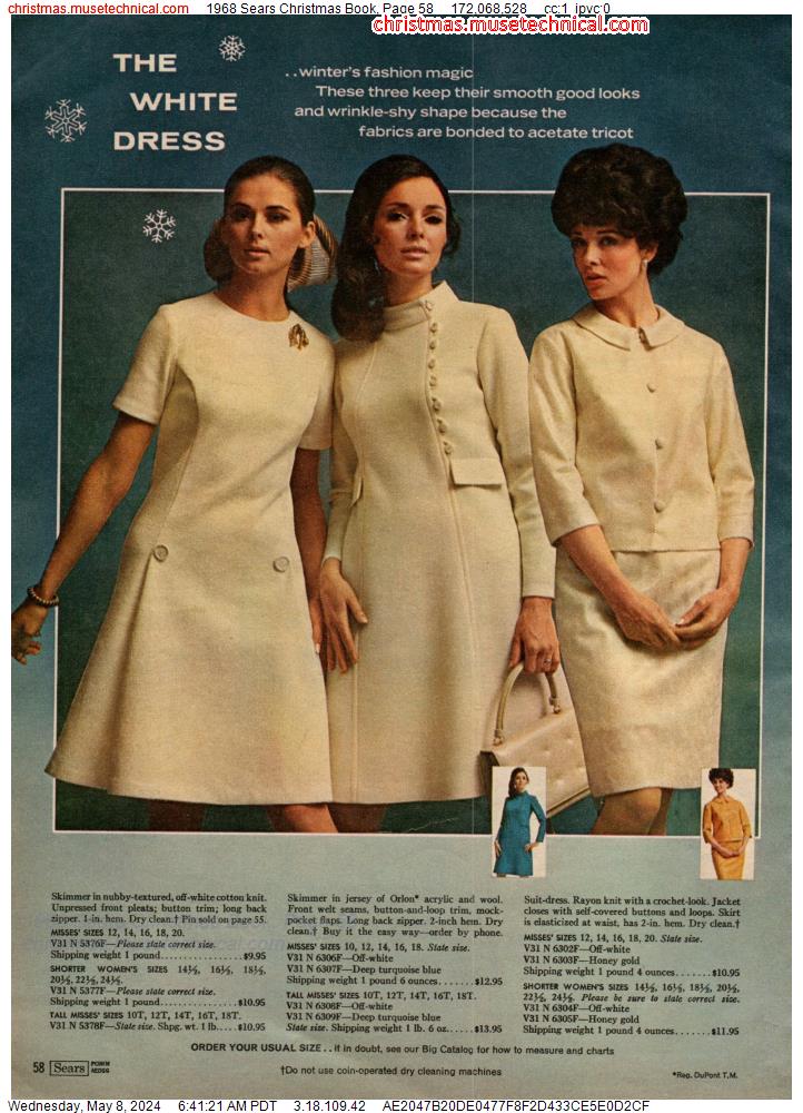 1968 Sears Christmas Book, Page 58