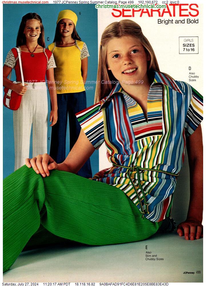1977 JCPenney Spring Summer Catalog, Page 499