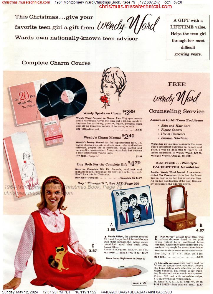 1964 Montgomery Ward Christmas Book, Page 79