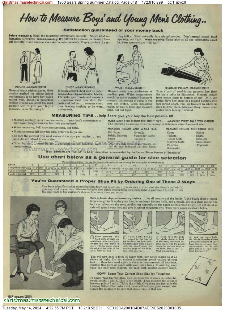 1960 Sears Spring Summer Catalog, Page 648