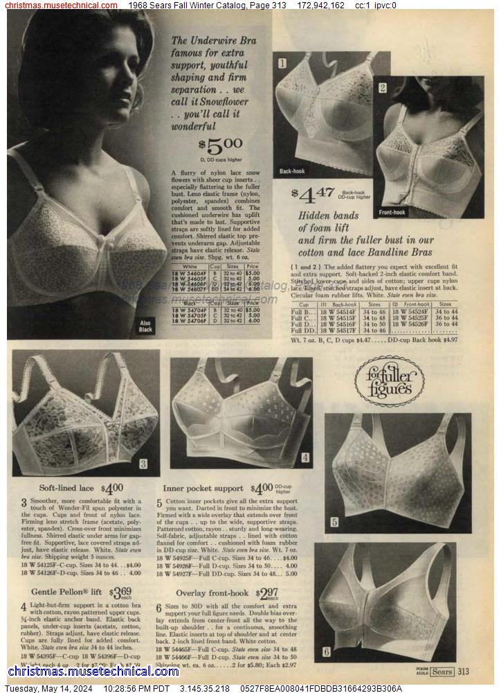 1968 Sears Fall Winter Catalog, Page 313
