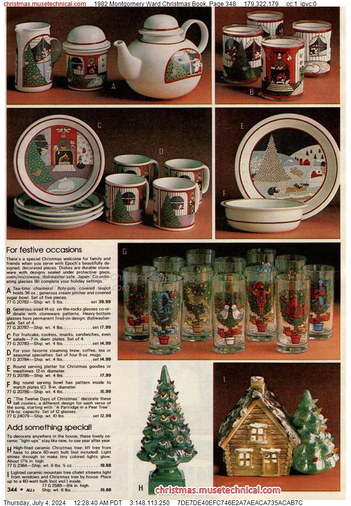 1982 Montgomery Ward Christmas Book, Page 348