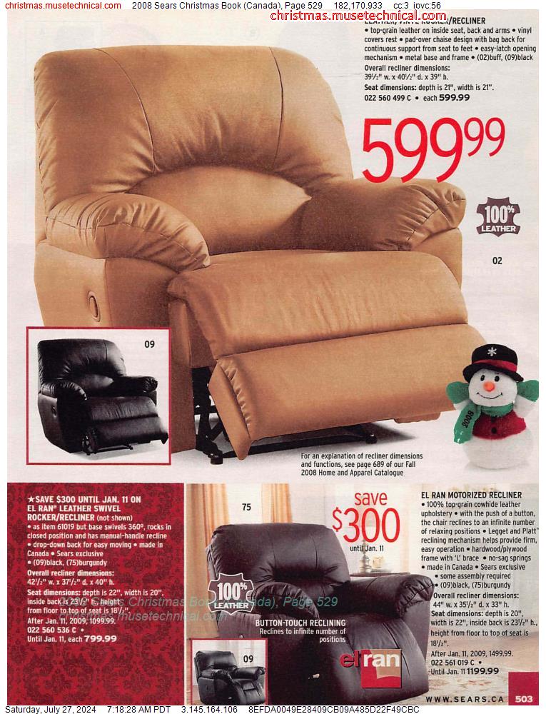 2008 Sears Christmas Book (Canada), Page 529