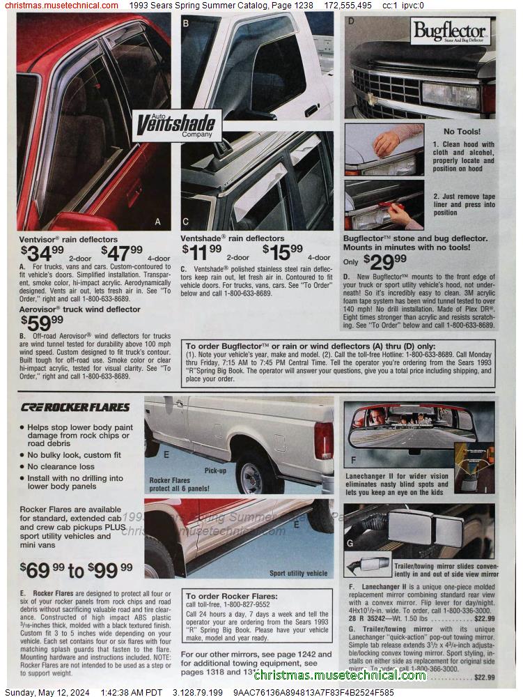 1993 Sears Spring Summer Catalog, Page 1238