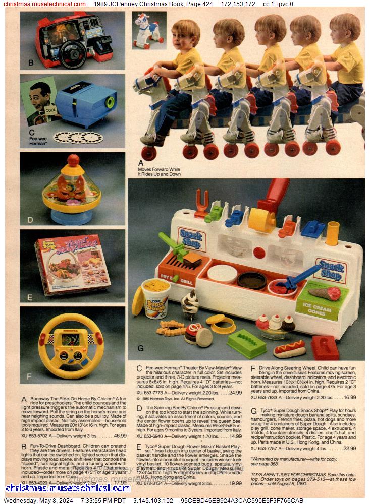 1989 JCPenney Christmas Book, Page 424