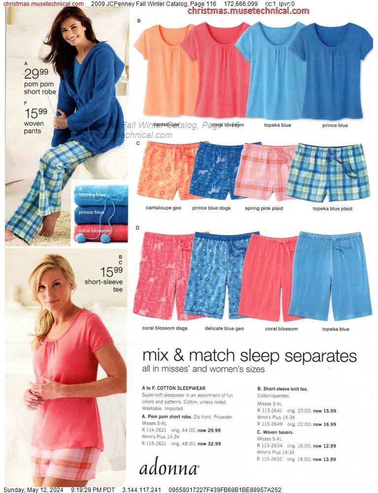 2009 JCPenney Fall Winter Catalog, Page 116