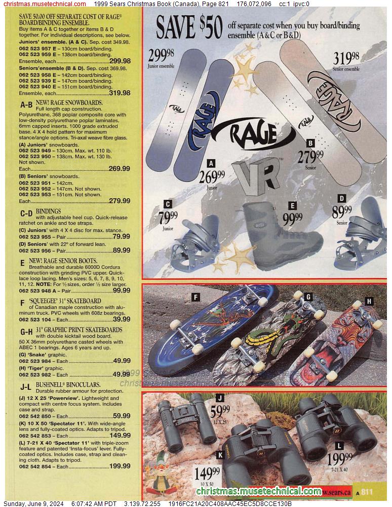1999 Sears Christmas Book (Canada), Page 821