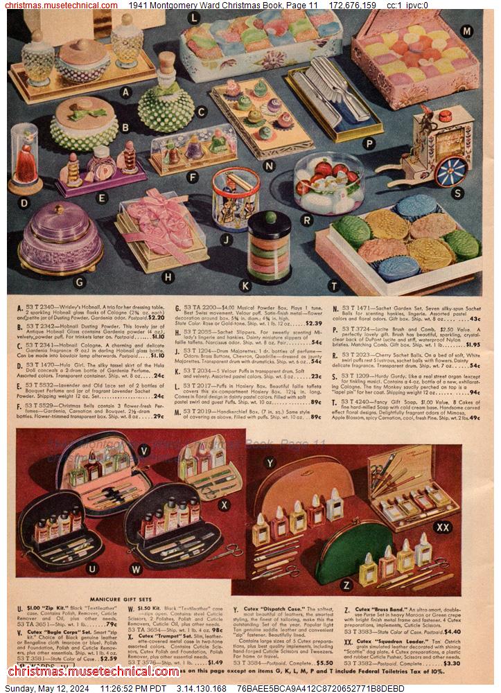 1941 Montgomery Ward Christmas Book, Page 11