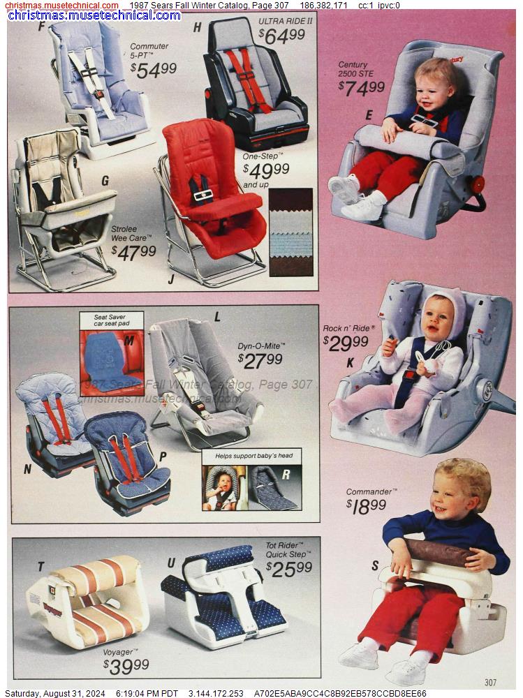 1987 Sears Fall Winter Catalog, Page 307