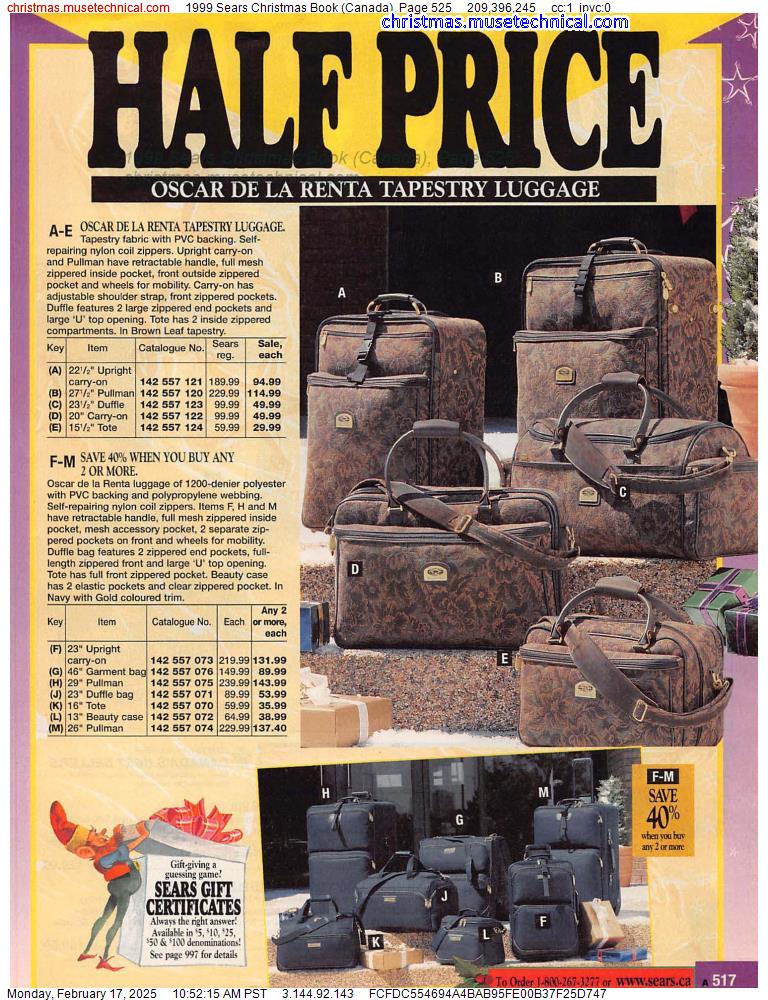 1999 Sears Christmas Book (Canada), Page 525