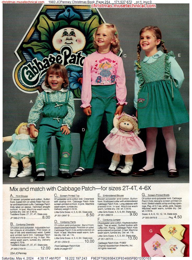 1983 JCPenney Christmas Book, Page 254