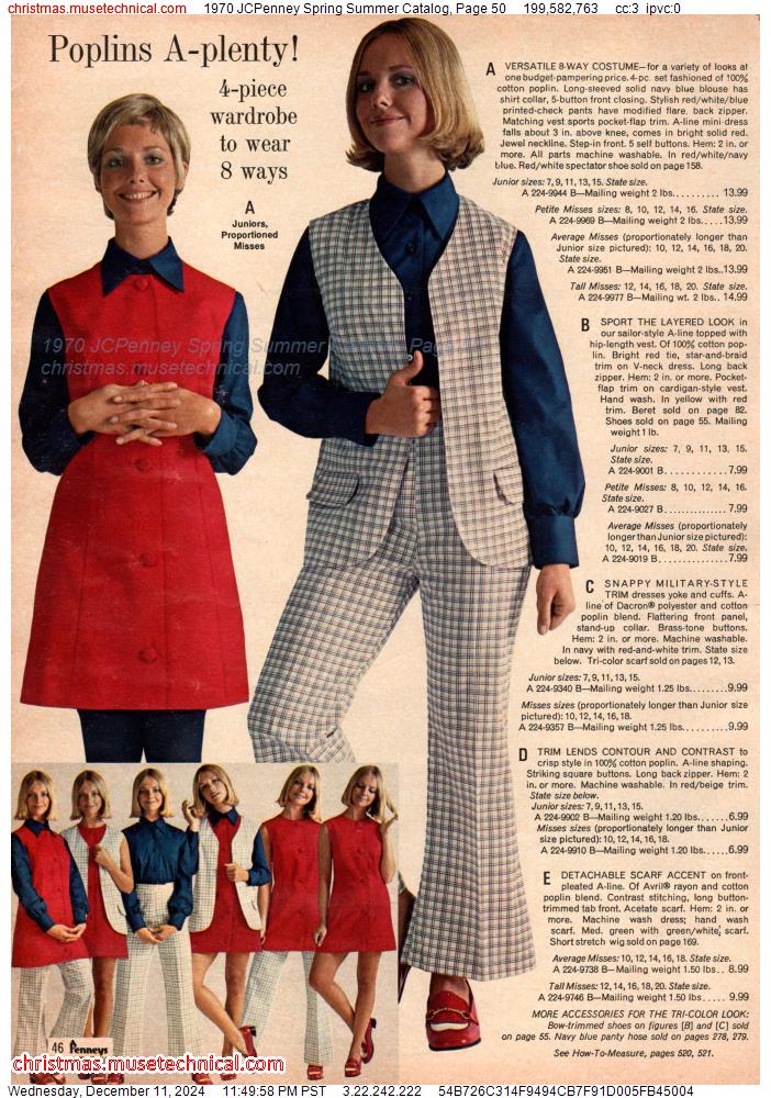 1970 JCPenney Spring Summer Catalog, Page 50