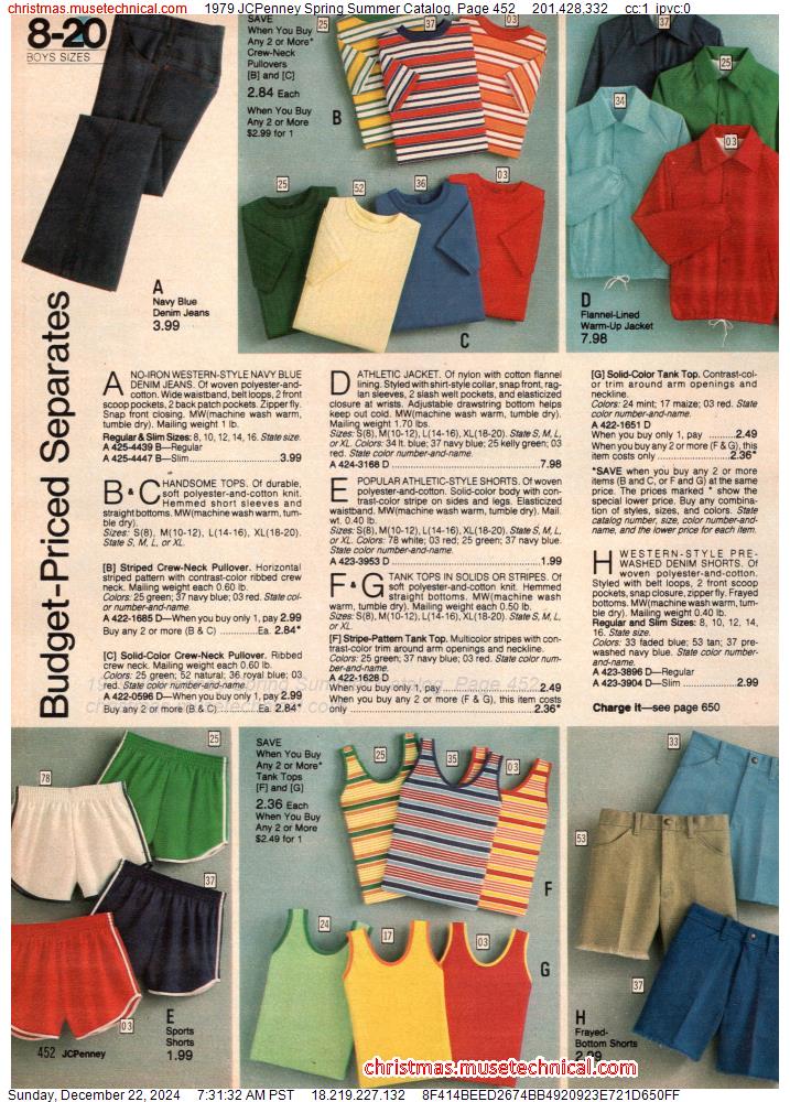 1979 JCPenney Spring Summer Catalog, Page 452