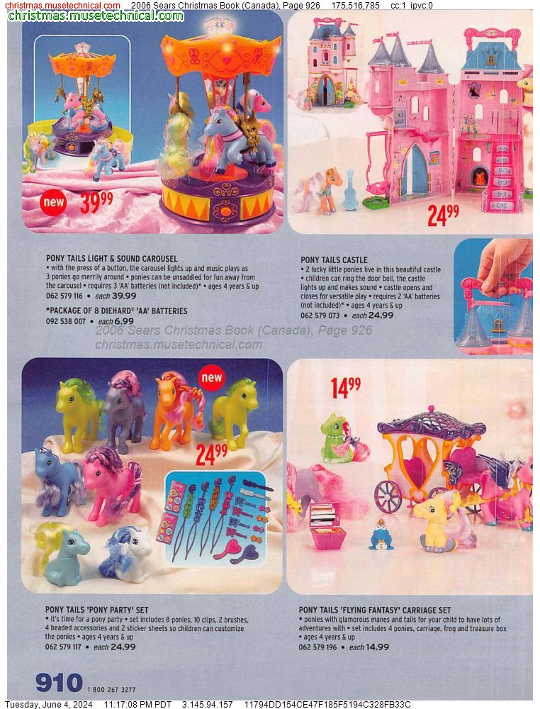 2006 Sears Christmas Book (Canada), Page 926