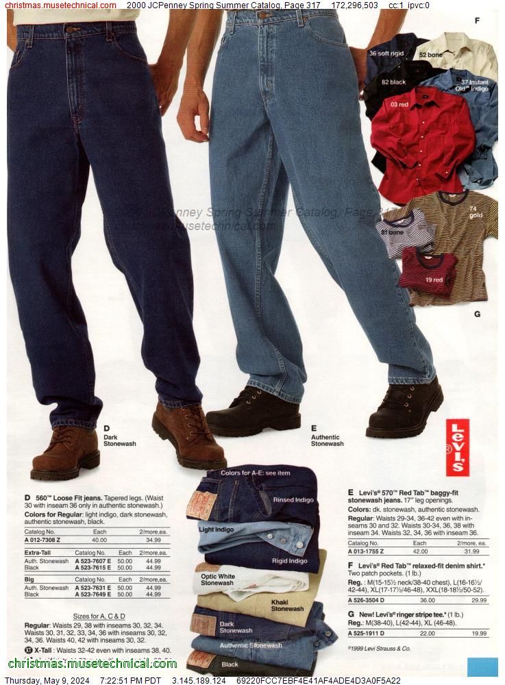 2000 JCPenney Spring Summer Catalog, Page 317