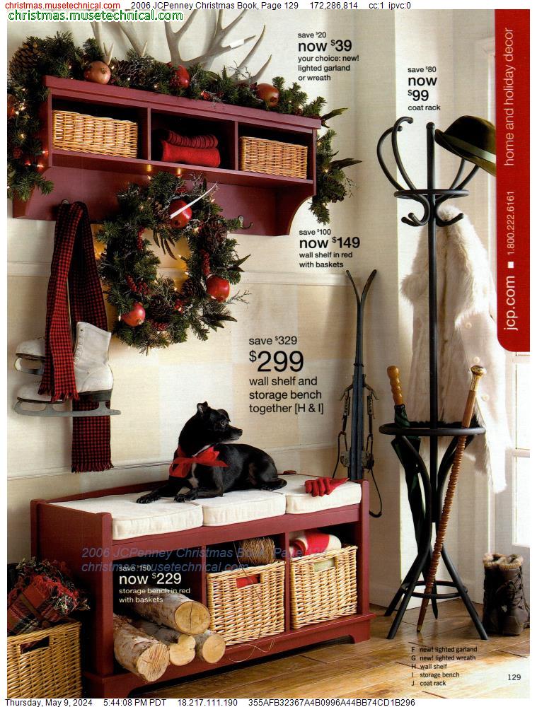 2006 JCPenney Christmas Book, Page 129