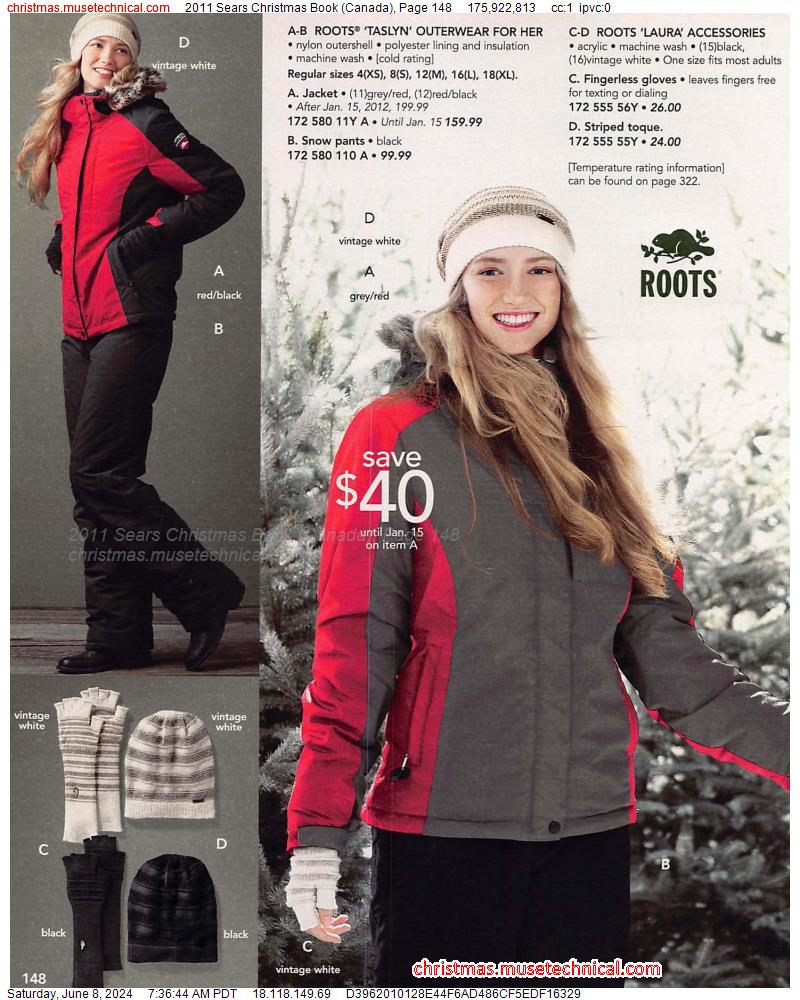 2011 Sears Christmas Book (Canada), Page 148